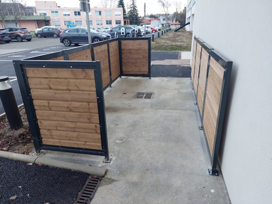Protège cache-conteneur Artouste L. 4m Réf. CH de Plaisir (78)
